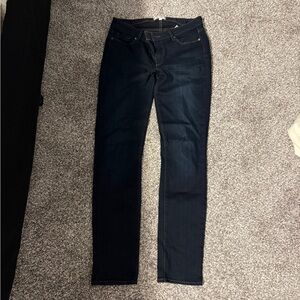 PAIGE Dark Blue Women's Jeans
